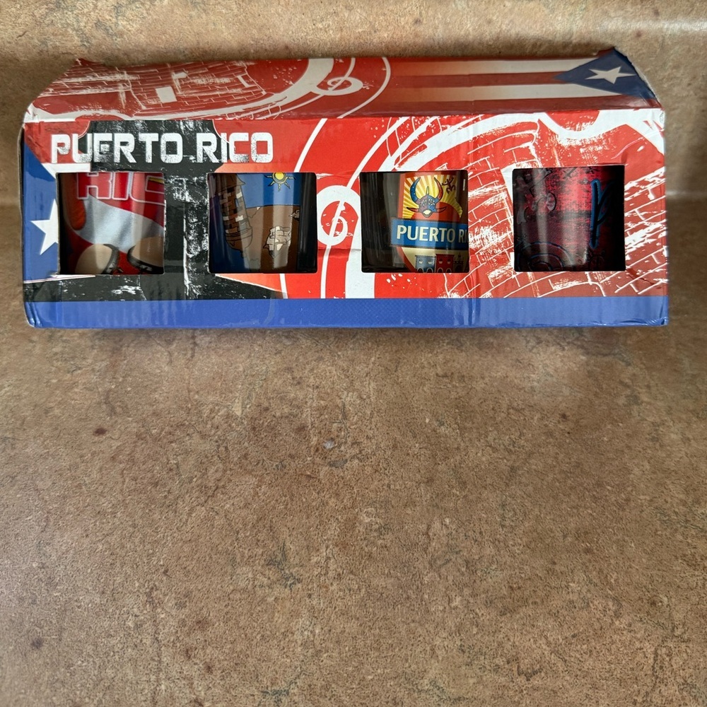 Puerto Rico 🇵🇷 Shot Glass Set